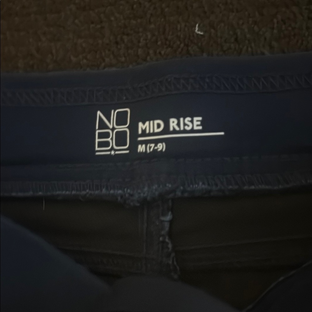 NOBO Dark Blue Mid Rise Pants - Picture 2 of 4